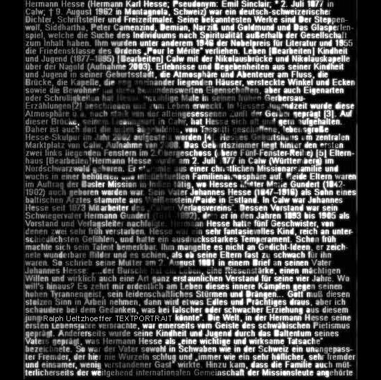 Hesse Edition Hermann Hesse Portrait
